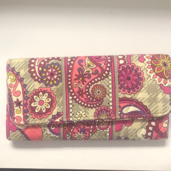 Vera Bradley large wallet - Picture 1 of 7